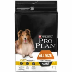 PROPLAN Croquettes Pro Plan All Size Adult OptiWeight Light / Sterilised Sac 7 Kg