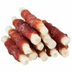 TRIXIE Denta Fun Mini Duck Chewing Rolls, 6 Cm, 120 G