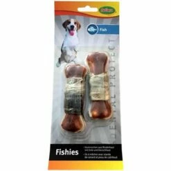 BUBIMEX Fishies Os Pressés Canard Et Cabillaud 90g
