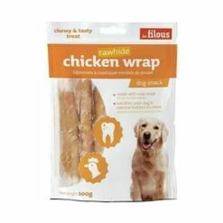 CHADOG Peau De Poulet Roulee 100g -Alimentation Pour Chien Boutique 9773876 3